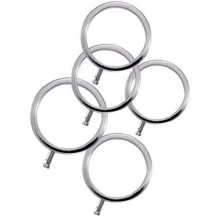 Electrastim Electrarings - Metal Cock Rings Pack of 5