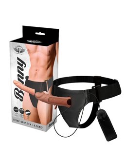 Harness Attraction - Rnes Hollow Benny with Vibrator 15 X 4.5CM