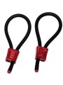 Electrastim Prestige - Cock Rings with Red Aluminium Choke