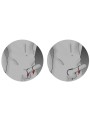 Electrastim Prestige - Anelli Fallici con Choke in Alluminio Rosso