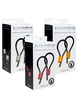 Electrastim Prestige - Anelli Fallici con Choke in Alluminio Rosso