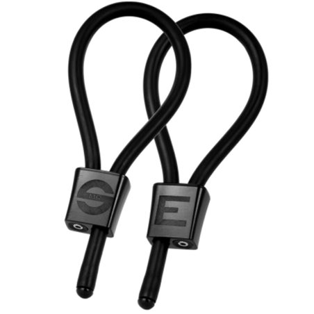 Electrastim Prestige - Anelli Fallici con Choke in Alluminio Nero
