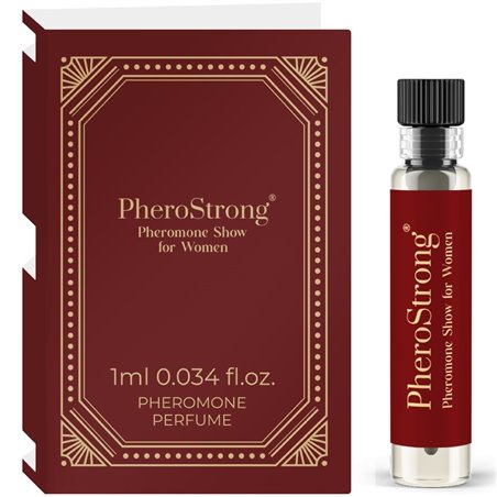 Pherostrong Show - Profumo ai Feromoni per Donna 1 ML