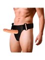 Harness Attraction - Willian Hollow Rnes with Vibrator 17 X 4.5CM