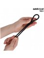 Addicted Toys - Corda in Silicone per Pene a Singolo Anello Nero