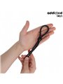 Addicted Toys - Corda in Silicone per Pene a Singolo Anello Nero