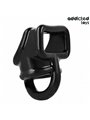 Addicted Toys - Silicone Cage Cock Ring Black