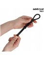 Addicted Toys - Double Ring Silicone Cock Rope Black
