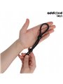 Addicted Toys - Double Ring Silicone Cock Rope Black