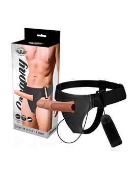 Harness Attraction - GRegory Hollow Rnes with Vibrator 16.5 X 4.3CM
