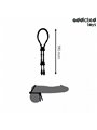 Addicted Toys - Adjustable Silicone Penis Strap Black