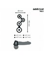 Addicted Toys - Anello Fallico con Divisore per Testicoli in Silicone
