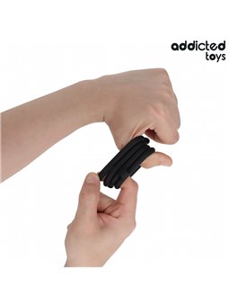 Addicted Toys - Anello Fallico con Divisore per Testicoli in Silicone