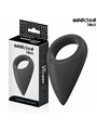 Addicted Toys - Black Silicone Teardrop Cock Ring
