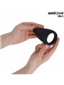 Addicted Toys - Black Silicone Teardrop Cock Ring