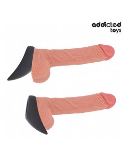 Addicted Toys - Black Silicone Teardrop Cock Ring
