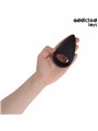 Addicted Toys - Black Silicone Teardrop Cock Ring