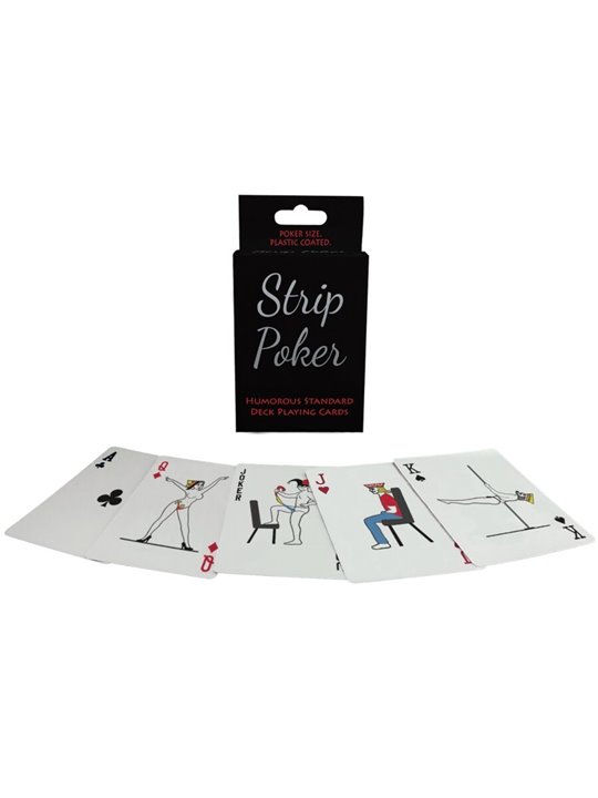 Kheper Games - Humorous Deck of Playing Cards for Strip Poker
