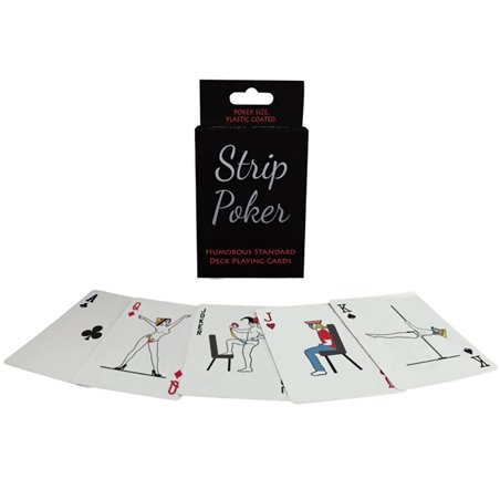 Kheper Games - Humorous Deck of Playing Cards for Strip Poker