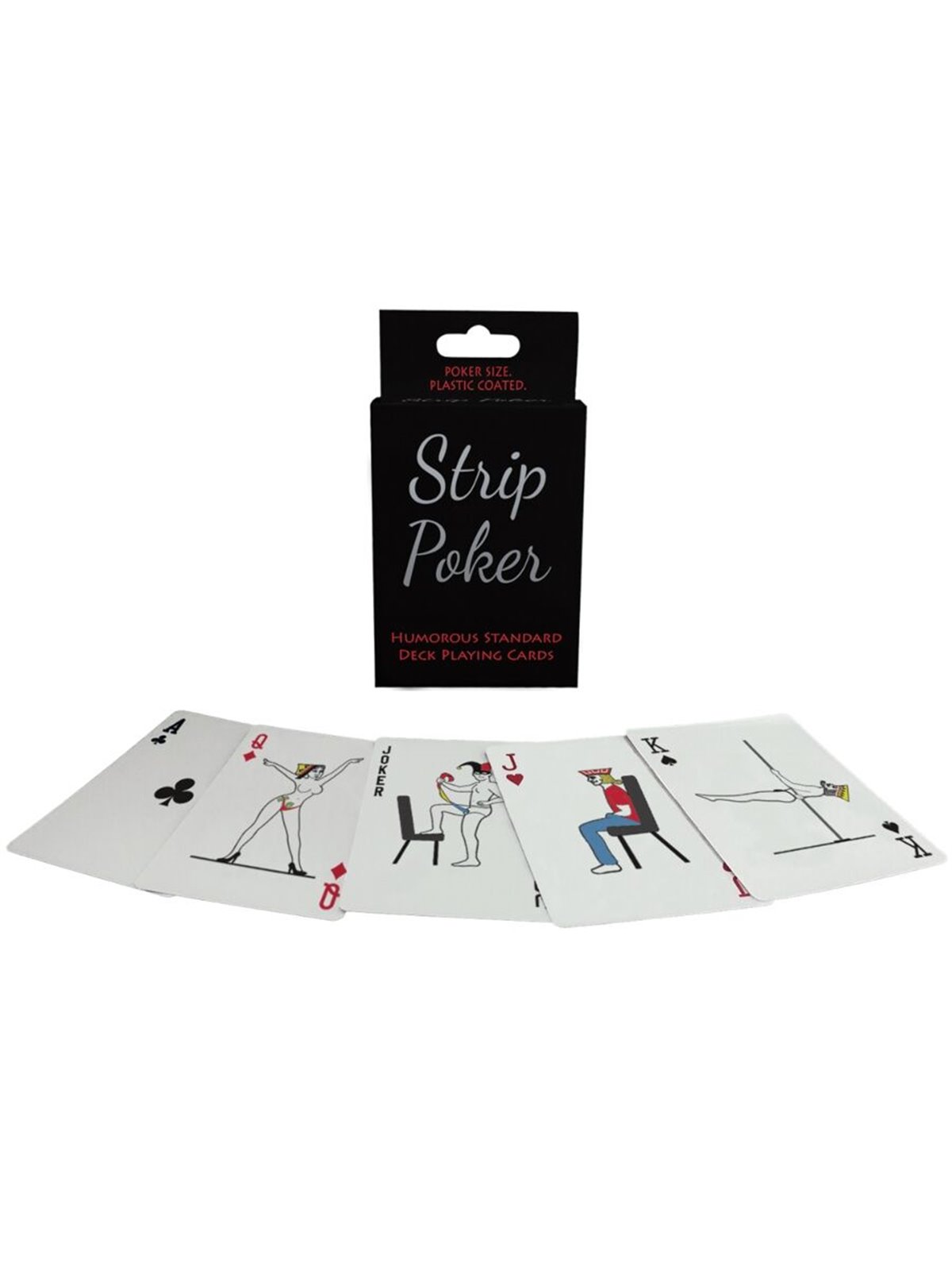 Kheper Games - Humorous Deck of Playing Cards for Strip Poker