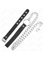 Kink - Leather Cock Ring 21.5x2 cm with 60 cm Leash