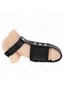 Kink - Gabbia Fallica in Pelle con Bottoni Automatici