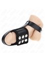 Kink - Gabbia Fallica in Pelle con Bottoni Automatici