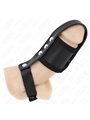 Kink - Gabbia Fallica in Pelle con Bottoni Automatici