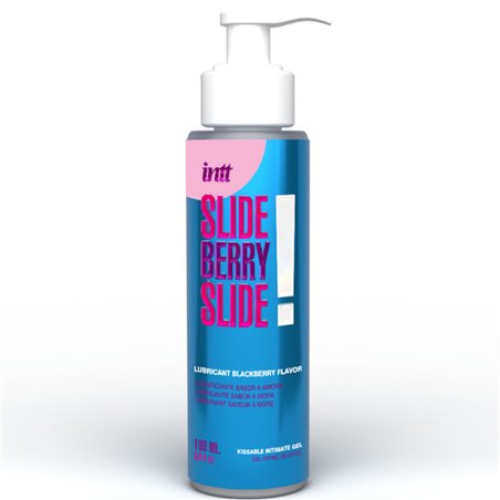 Intt - Kissable Water-Based Intimate Lubricant with Blackberry Flavour 100 ML