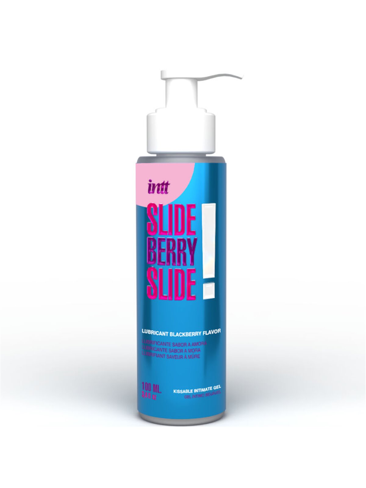 Intt - Kissable Water-Based Intimate Lubricant with Blackberry Flavour 100 ML