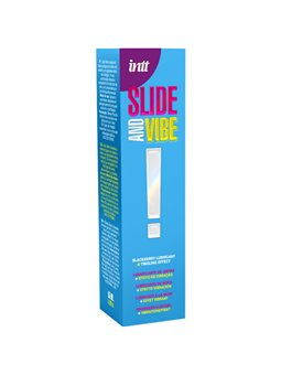 Intt - Lubrificante Vibrante Baciabile a Base d'Acqua Gusto Mora 35 ML