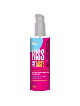 Intt - Gel Intimo Baciabile Effetto Calore al Gusto di Mora 55 ML