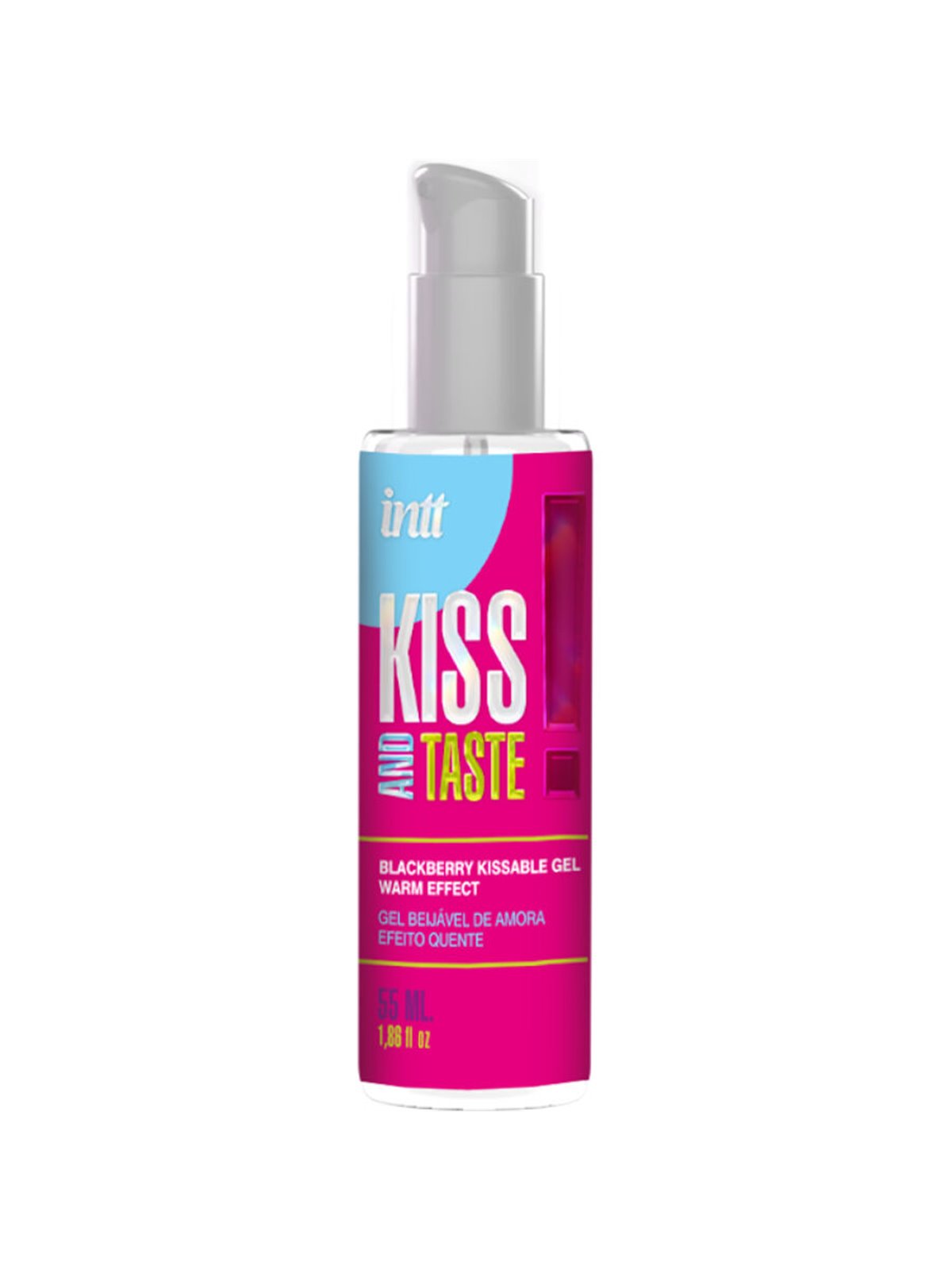 Intt - Kissable Intimate Gel with Warming Effect and Blackberry Flavour 55 ML