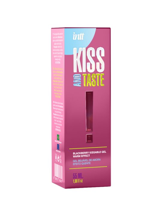 Intt - Kissable Intimate Gel with Warming Effect and Blackberry Flavour 55 ML