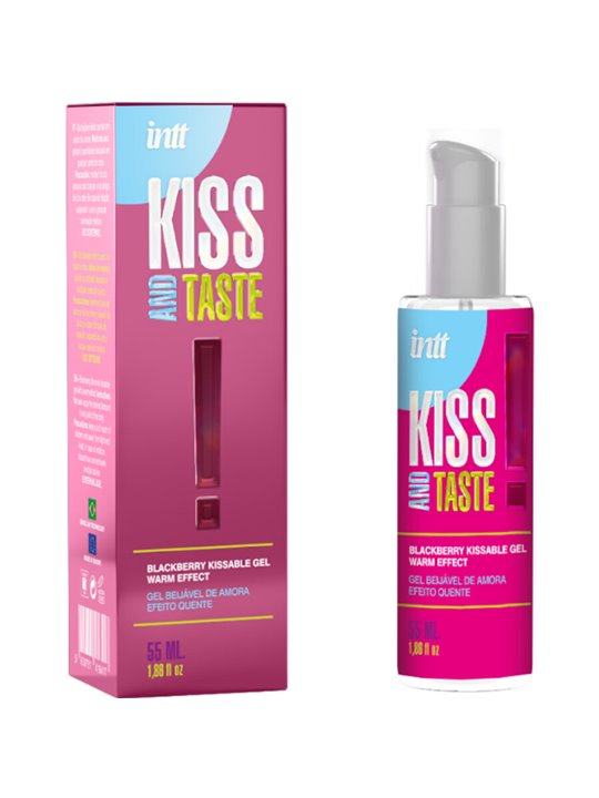Intt - Kissable Intimate Gel with Warming Effect and Blackberry Flavour 55 ML