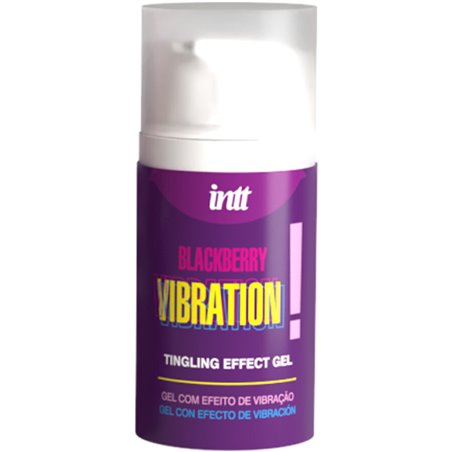 Intt - Kissable Liquid Vibrator with Blackberry Flavour 15 ML