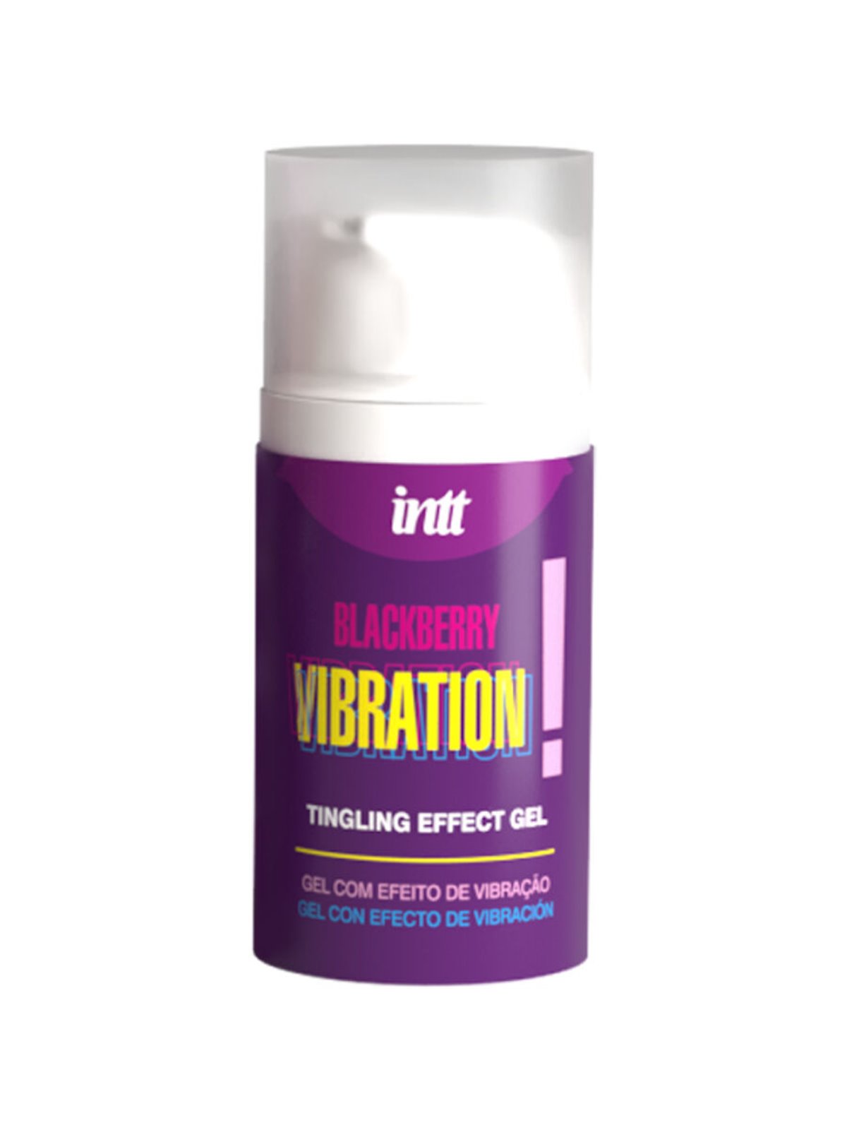 Intt - Kissable Liquid Vibrator with Blackberry Flavour 15 ML