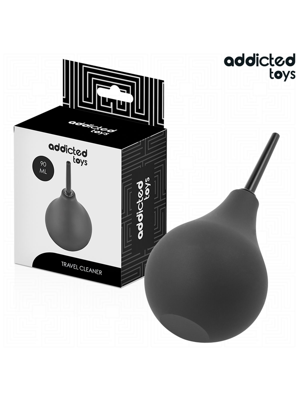 Addicted Toys Travel Cleaner - Doccia Anale da Viaggio Taglia S 90 ML