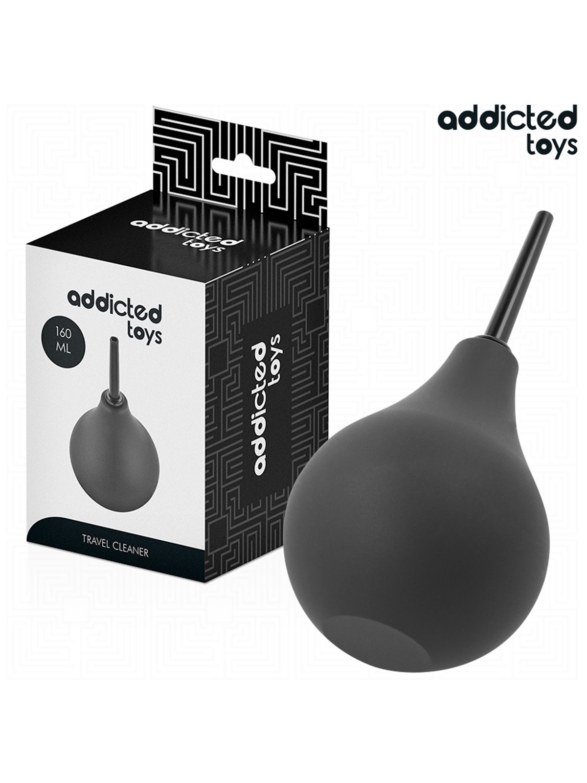 Addicted Toys Travel Cleaner - Doccia Anale da Viaggio Taglia M 160 ML