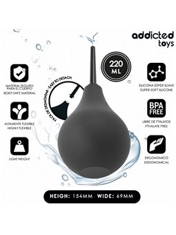 Addicted Toys Travel Cleaner - Travel Anal Shower Size L 220 ML