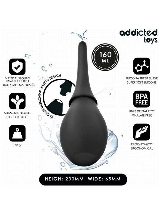Addicted Toys Travel Cleaner - Doccia Anale 160 ML Modello 3