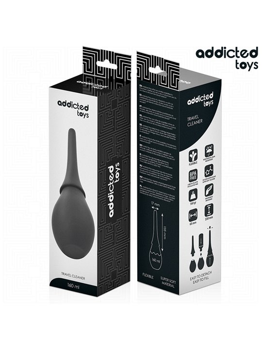 Addicted Toys Travel Cleaner - Doccia Anale 160 ML Modello 3