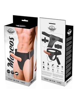 Harness Attraction - Rnes Hollow Frames with Vibrator 15 X 5 CM