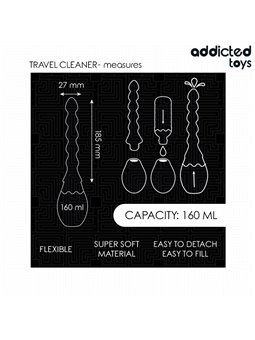 Addicted Toys Travel Cleaner - Anal Shower 160 ML Model 2