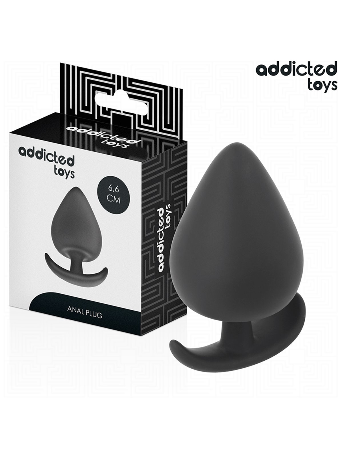 Addicted Toys - Medical Silicone Anal Plug Size M 6.6 cm