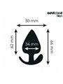 Addicted Toys - Medical Silicone Anal Plug Size M 6.6 cm