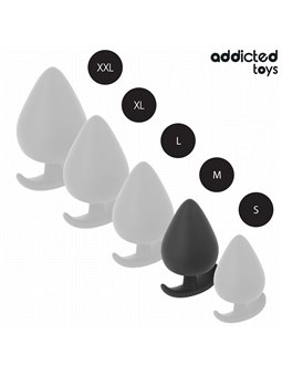 Addicted Toys - Medical Silicone Anal Plug Size M 6.6 cm