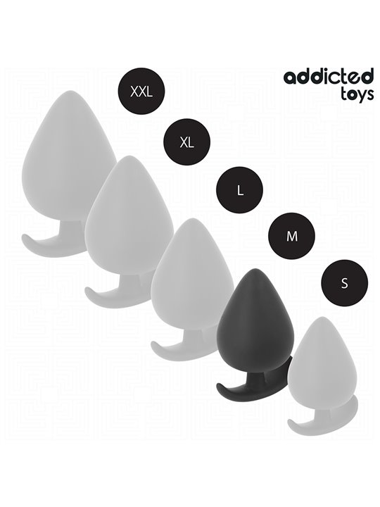 Addicted Toys - Medical Silicone Anal Plug Size M 6.6 cm