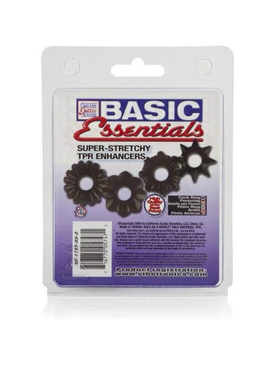 California Exotics - Basic Essentials 4 Pack