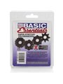 CalExotics Basic Essentials - Confezione da 4 Anelli Fallici in Silicone